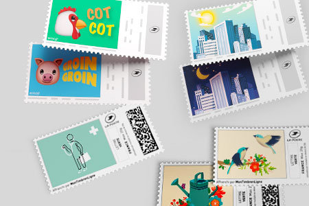 Imprimez des planches de timbres en quelques clics