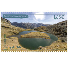 Timbre Andorre - Estany Isla