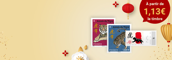 Timbres Nouvel an chinois