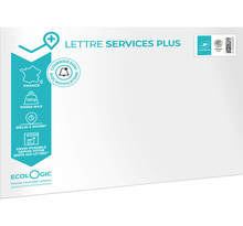 Prêt-à-Poster - Lettre Services Plus - 100g - Format C4 - Enveloppe à l'unité