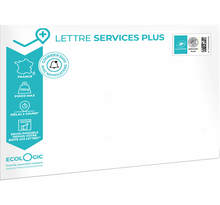 Prêt-à-Poster - Lettre Services Plus - 100g - Format C5 - Enveloppe à l'unité