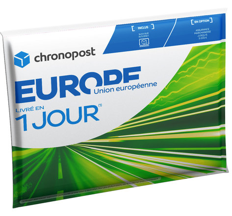 Pochette matelassée Chronopost - 1kg - Union européenne