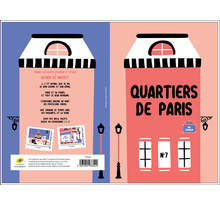 Collector de 8 timbres - Quartiers de Paris - Lettre Verte