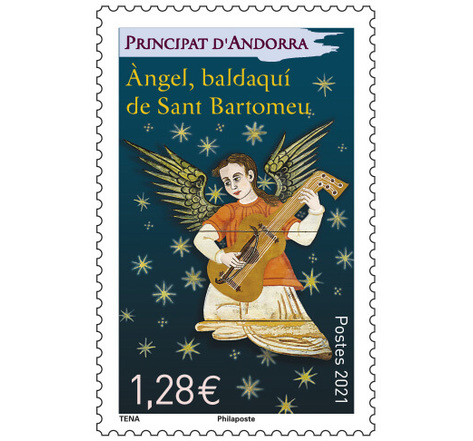 Timbre Andorre - Angel