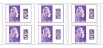 Carnet de 6 timbres Marianne l'engagée - International