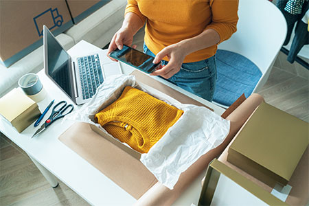 60 60 Emballage Colis Enveloppes Vinted Sacs d'expédition pour Les Envoies des Vêtements Chaussures Sacs pour Envoi Postal 