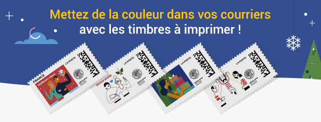 Etiquettes timbres compatibles mon timbre en ligne