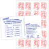 Carnet de 20 timbres Marianne Rouge - Lettre prioritaire