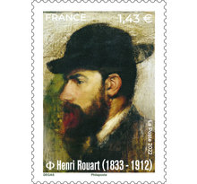 Timbre - Henri Rouart (1833-1912) - Lettre prioritaire