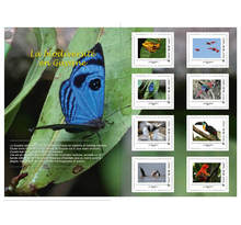 Collector 8 timbres - La biodiversité en Guyane - Lettre Verte