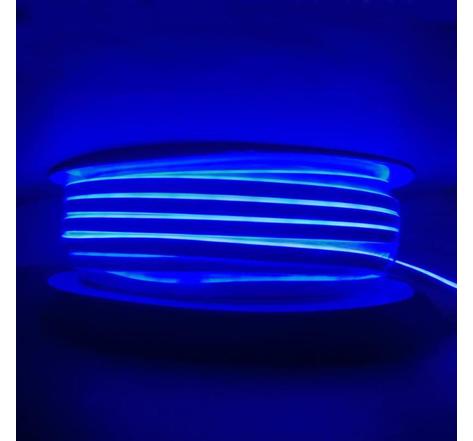 50m néon led flexible dimmable 220v bleu - silamp