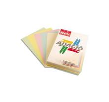 Ramette 50 feuilles x 5 teintes ADAGIO 80g format A3 assortis pastel et vif PAPETERIES DE FRANCE