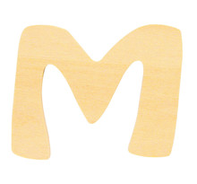 Alphabet en bois 6 cm lettre m