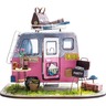 Robotime kit de voiture miniature de bricolage happy camper