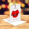 Carte De Voeux Costume De Père Noël - Draeger paris