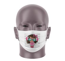 Masque Bandeau Enfant - Petite Fille - Masque tissu lavable 50 fois