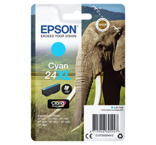 Epson 24xl cyan ink 24xl cartouche dencre cyan haute capacite 8.7ml 740 pages 1-pack rf-am blister