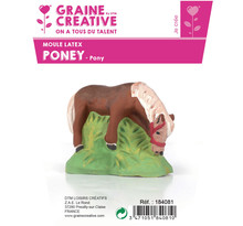 Moule en Latex Poney - Graine créative