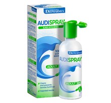 Un spray nettoyant auriculaire, adulte, audispray