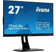 Ecran PC - IIYAMA ProLite B2791QSU-B1 - 27 WQHD - Dalle TN - 1ms - 75Hz - DisplayPort/HDMI/DVI - AMD FreeSync