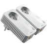 STRONG Kit de 2 Adaptateurs CPL Filaire - 500 Mbit/s - Prise gigogne - 1 Port Ethernet