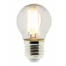 Ampoule Déco filament LED Sphérique 4W E27 470lm 2700K (blanc chaud)