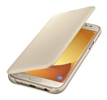 Samsung Etui Flip Wallet J5 2017 - Or