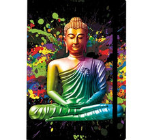 Petit carnet à couverture rigide Bouddha modèle 1