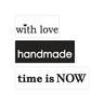 Tampon fond de moule savon love et handmade et time is now