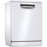 Lave-vaisselle pose libre bosch sms4hcw60e série 4 - 14 couverts - induction - l60cm - 40db - blanc