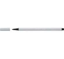 Feutre de dessin pen 68 pointe moyenne 1 mm gris clair stabilo