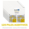 120 Piles auditives Audilo type 10 (lot de 20 plaquettes)