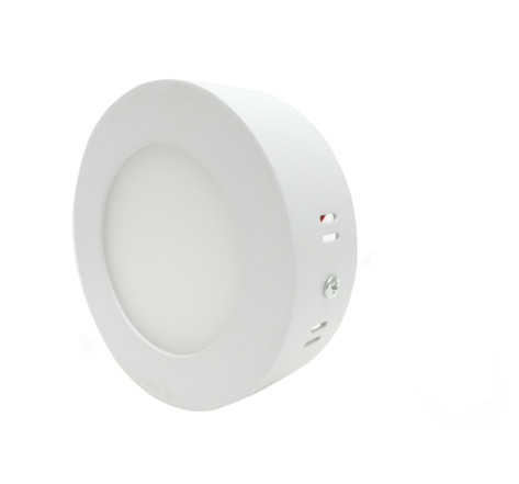 Plafonnier led rond 6w 220v - blanc froid 6000k - 8000k - silamp