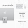 Apple - 24 iMac Retina 4,5K (2021) - Puce Apple M1 - RAM 8Go - Stockage 256Go - GPU 7 coeurs - Argent