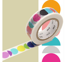 Masking Tape MT Kapitza brochettes multicolores - lineup