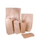(colis   250 sacs) sac kraft brun renforcé 2 feuilles à encoche 27 x 40
