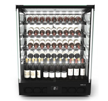 Vitrine réfrigérée pour vin série pak accès porte avant/arrière - 1015x1240 mm - sayl - 1015