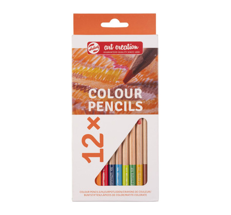 Boîte de 12 crayons de couleurs - Royal Talens