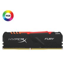 HYPERX - Mémoire PC RAM - FURY DDR4 RGB - 16Go (1x16Go) - 2666MHz - CAS16 (HX426C16FB3A/16)