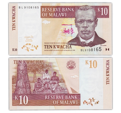 Billet de Collection 10 Kwacha 2004 Malawi - Neuf - P51