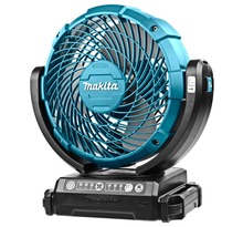 Makita ventilateur portable 18 v bleu et noir