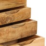 Vidaxl table de chevet bois de manguier massif 40 x 30 x 59 5 cm