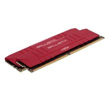 BALLISTIX - Mémoire PC RAM - 16Go (2x8Go) - 2666MHz - DDR4 - CAS 16 (BL2K8G26C16U4R)