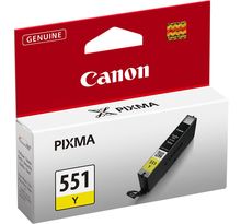 Canon cartouche d'encre cli-551y - jaune - capacité standard - 330 pages