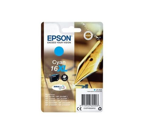 Epson cartouche t1632 - stylo plume - cyan xl