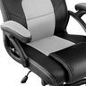 Tectake Chaise gamer MIKE - noir/gris