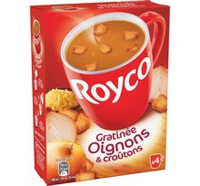 Royco Soupe déshydratée oignons croûtons