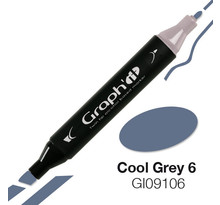 Marqueur à l'alcool Graph'it 9106 Cool Grey 6 - Graph'it