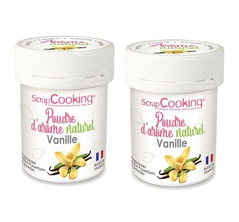 Arôme alimentaire naturel en poudre 30 g - vanille