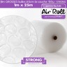 1 rouleau de film grosses bulles d'air largeur 1m x longueur 25m - gamme air'roll  strong